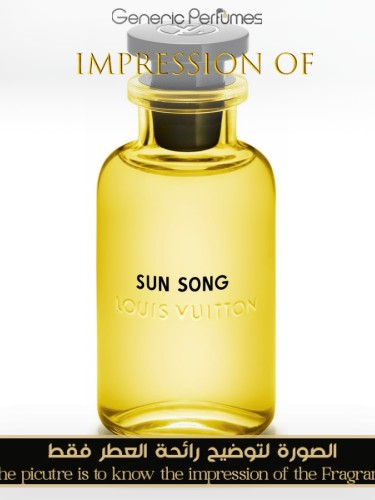 Louis Vuitton son song empty bottle 100ml high quality