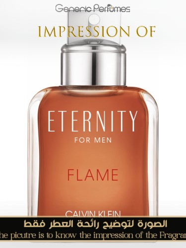 Calvin Klein Eternity Flame For Men Calvin Klein Designer Perfume Oils