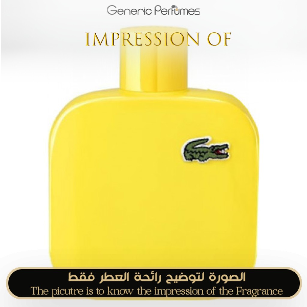 Lacoste yellow perfume best sale