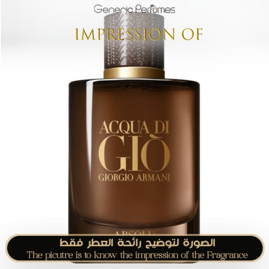 Giorgio Armani Acqua Di Gio Absolu Instinct for Man Giorgio Armani Designer Perfume Oils