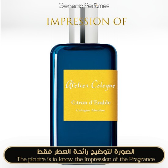 Atelier Cologne - Citron d Erable for Unisex - A+