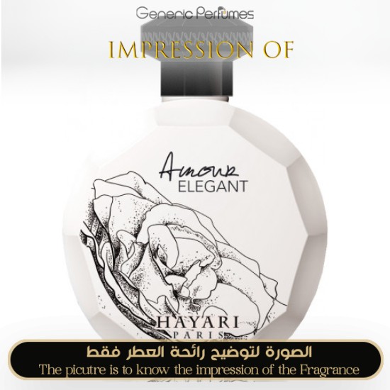 Hayari Parfums - Amour Elegant for Unisex - Grade A+