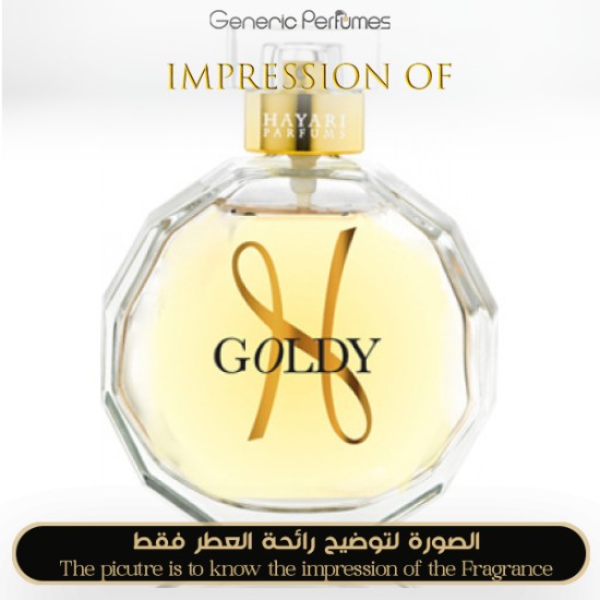 Hayari Parfums - Goldy for Women - Grade A+