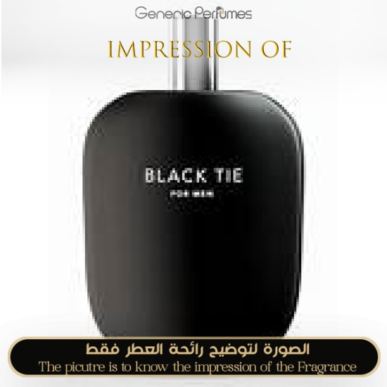 Fragrance One - Black Tie for Man - A+