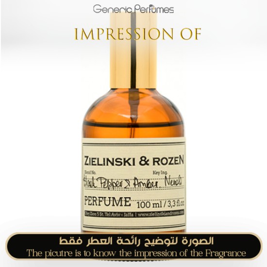 Zielinski & Rozen - Black Pepper - Amber - Neroli for Unisex - Grade A+