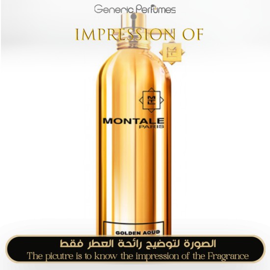 Montale - Golden Aoud for Unisex by Montale