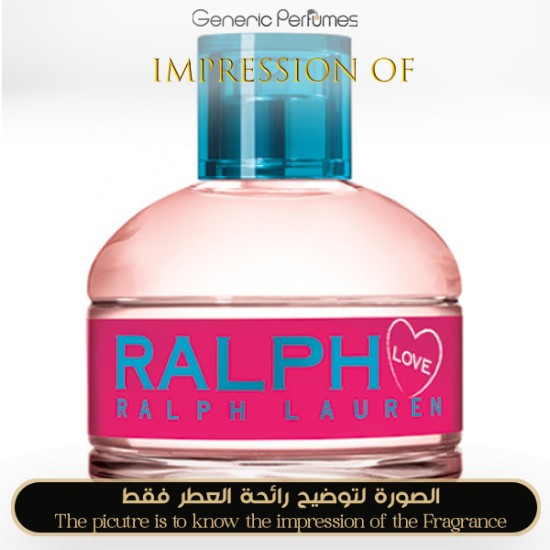 Ralph Love Ralph Lauren Perfume Oil for women Generic Perfumes by www.genericperfumes