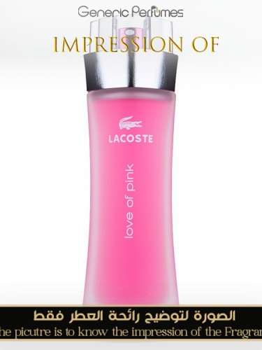 Lacoste Love Of Pink Perfume Oil For Women Generic Perfumes by www.genericperfumes