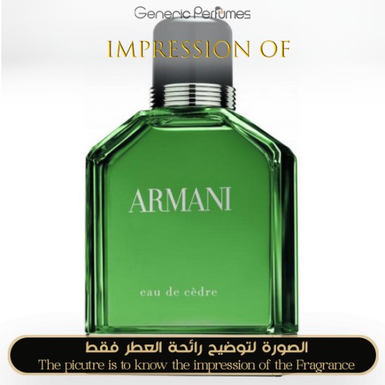 Parfum armani eau de cedre best sale