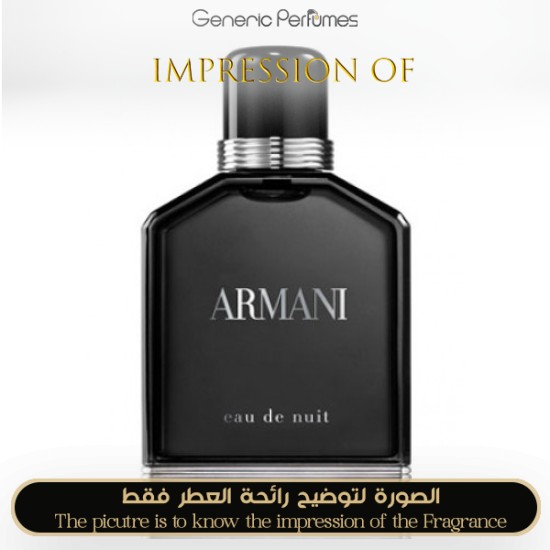 Armani Eau de Nuit Giorgio Armani Perfume Oil for men Generic Perfumes by www.genericperfumes