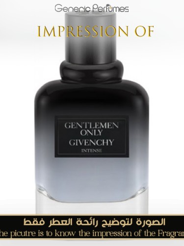 Gentlemen Only Intense Givenchy Perfume Oil For Men Generic Perfumes by www.genericperfumes