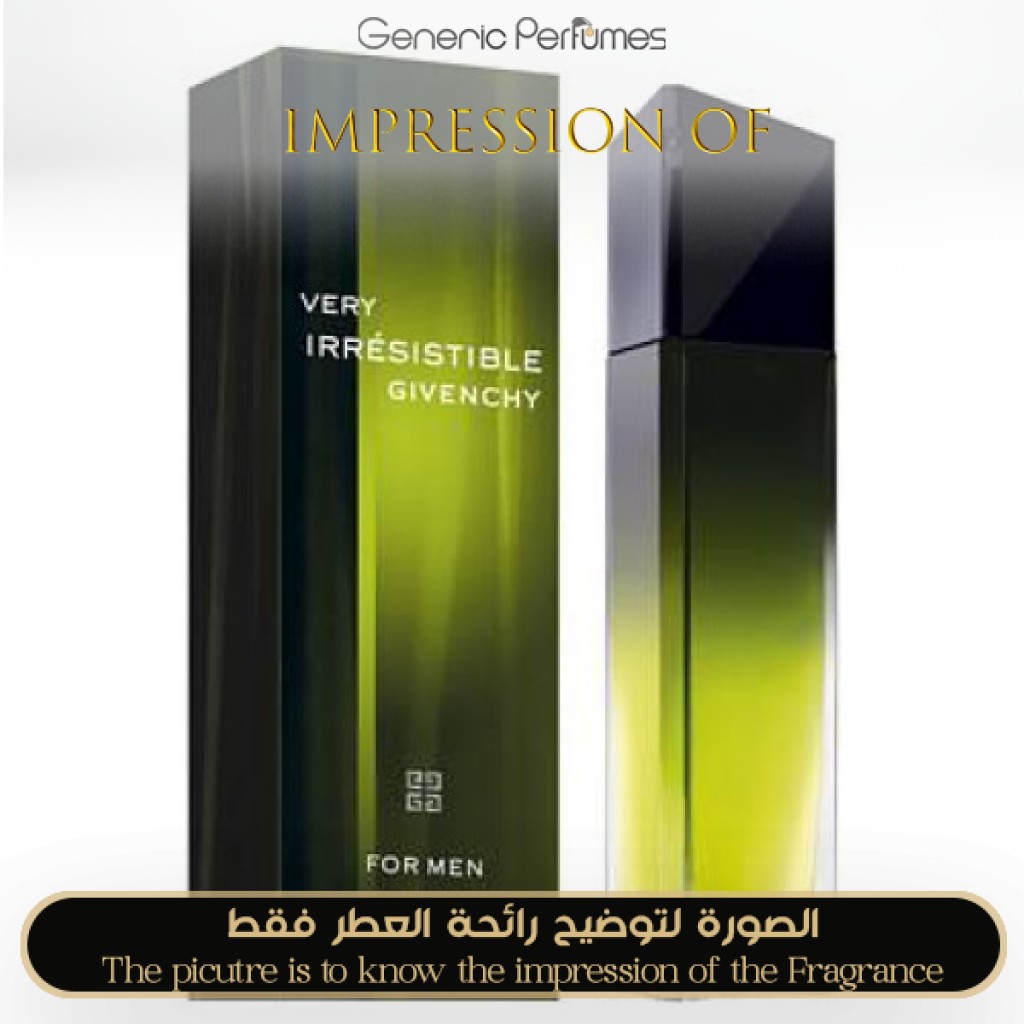 Very Irresistible for men Givenchy Perfume Oil for men Generic Perfumes by www.genericperfumes