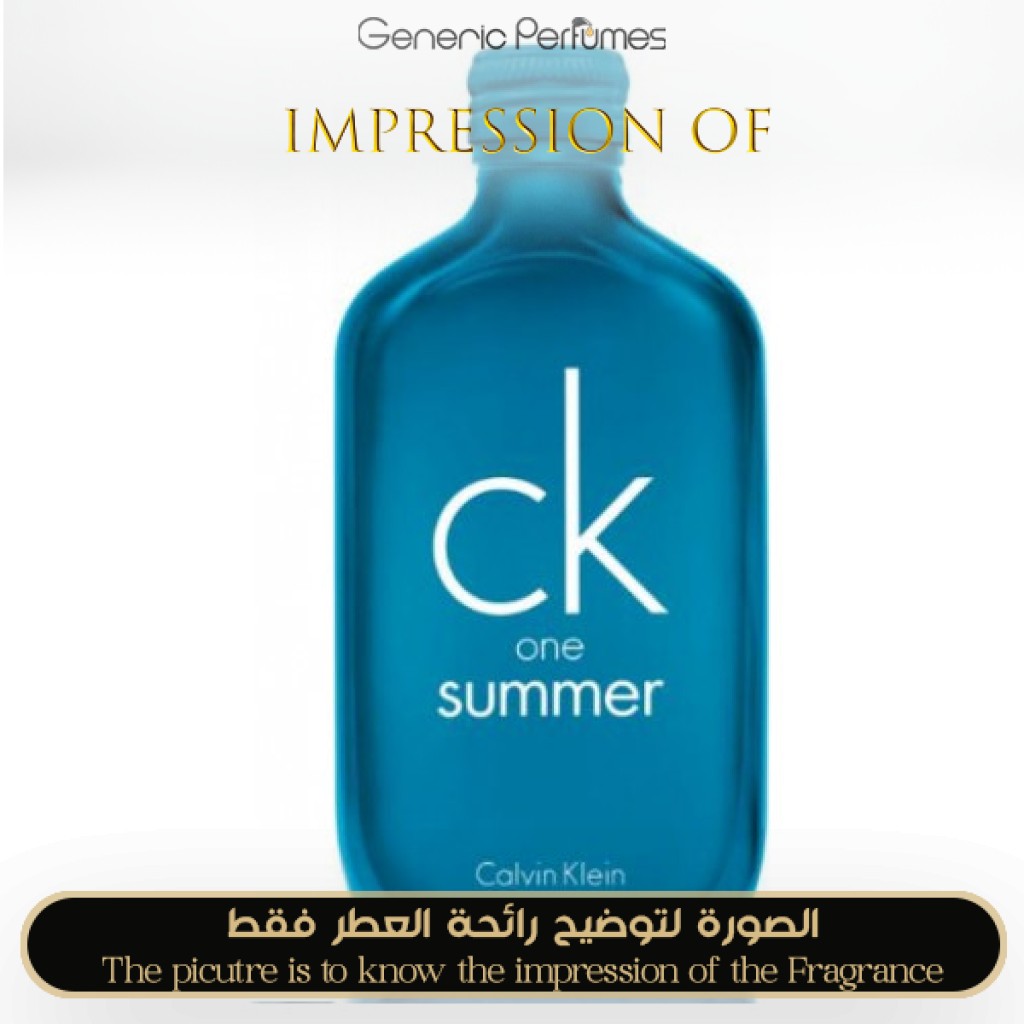 CK One Summer Calvin Klein Perfume Oil for women and men Generic Perfumes by www.genericperfumes