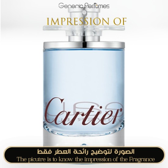 Cartier - Eau De Vetiver Blue for Unisex