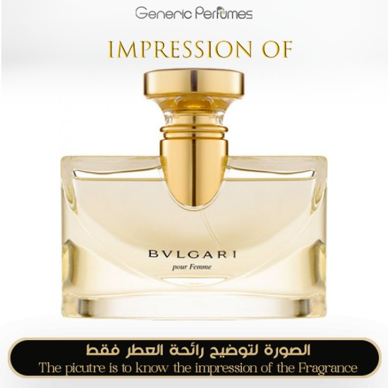 Bvlgari Pour Femme Perfume Oil For Women Generic Perfumes by www.genericperfumes