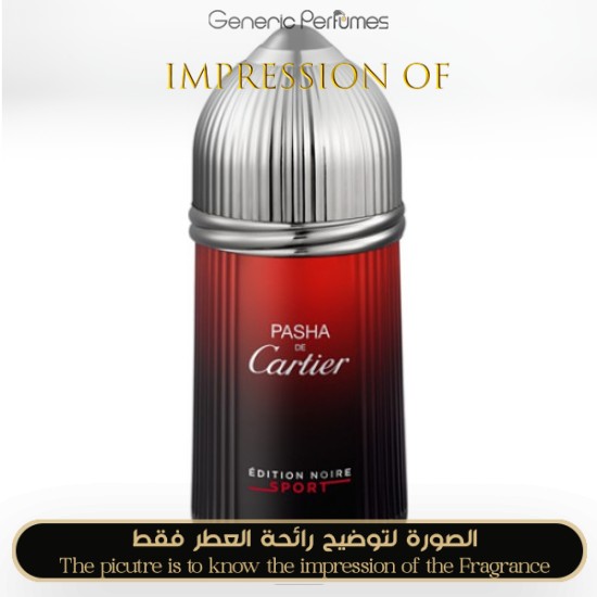 Pasha de Cartier Edition Noire Sport Cartier Perfume Oil for men Generic Perfumes by www.genericperfumes