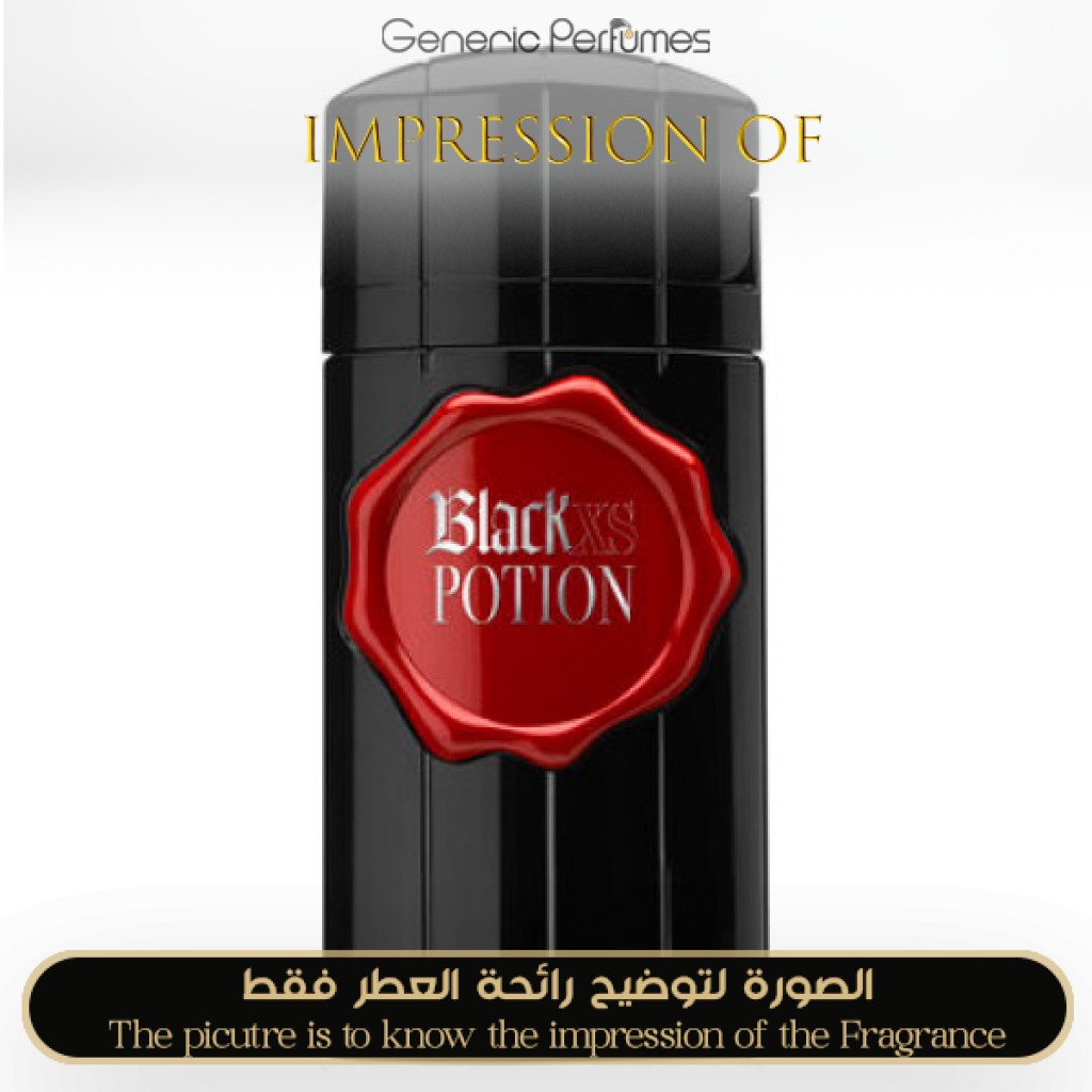 Black XS Potion for Him Paco Rabanne Perfume Oil for men Generic Perfumes by www.genericperfumes