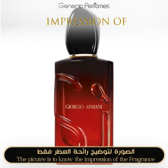 Inspired Giorgio Armani - Sì Passione Intense (2024) for Women A+