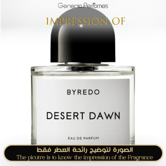 Inspired Byredo - Desert Dawn for Unisex