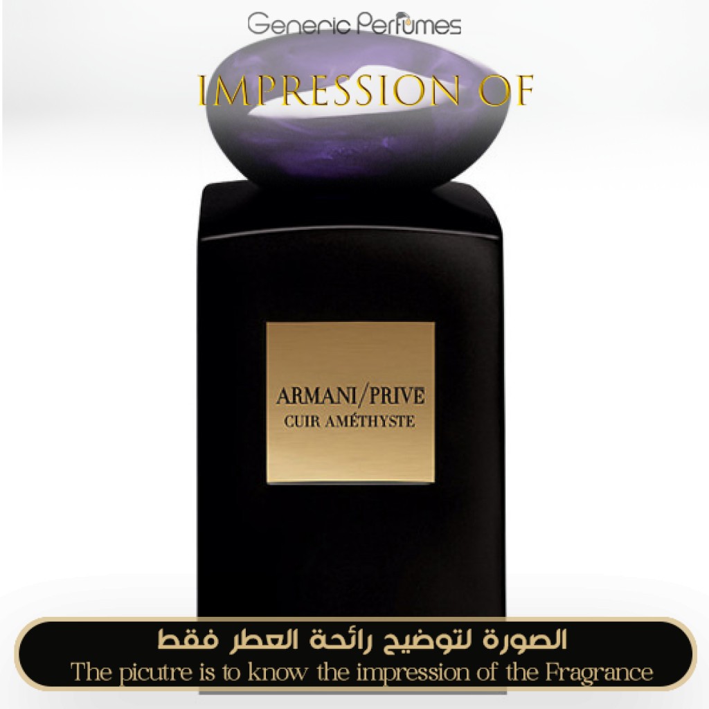 Armani prive cuir amethyste outlet