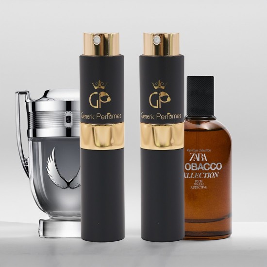 Spend $150 to get 2 Pcs Travel Spray 1- Invictus Platinum Man 2- Tobacco Collection Rich Warm Addictive Man