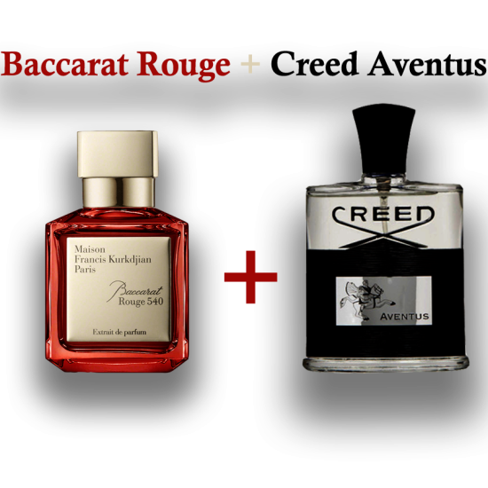 Creed Aventus + Baccart Rouge Super